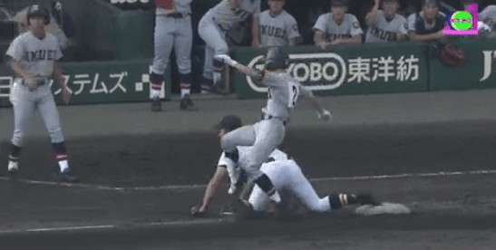 【動画】仙台育英の蹴りが日本文理戦でも行われていた問題のシーン!?