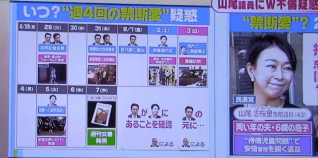 山尾志桜里が文春砲に狙われた理由はもしかして・・・