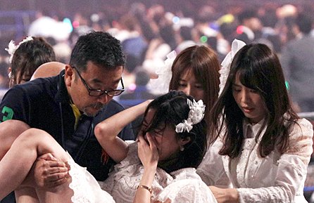 松井珠理奈が異変退場するもすぐに復帰【動画あり】