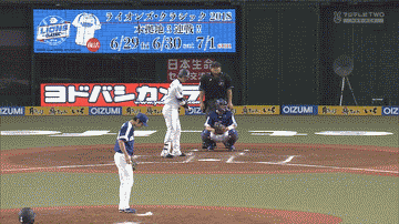 敷田球審が担架搬送された理由は?【動画あり】