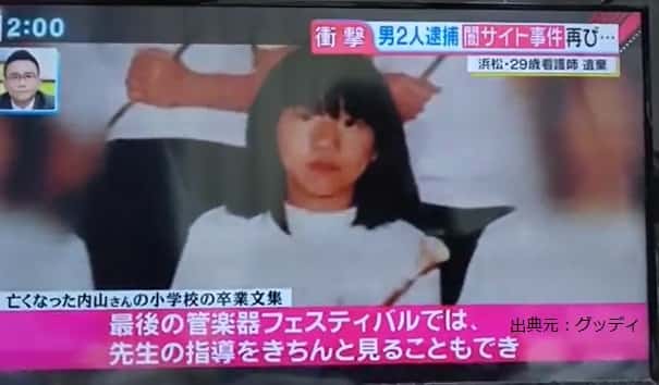 内山茉由子の顔画像がフェイスブックに映し出されていた!?