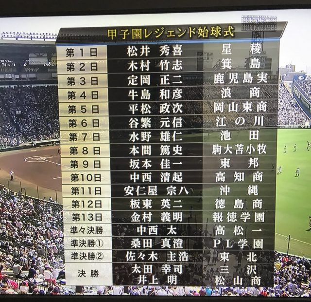 松井秀喜 始球式動画 ネットの声は