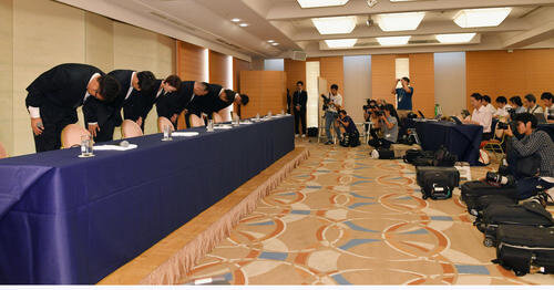 バスケ買春経緯と謝罪会見動画あり！ネットの声は