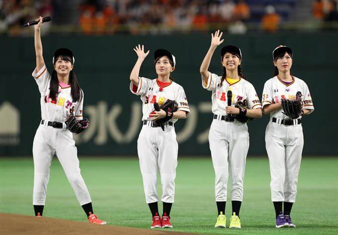 ももクロ佐々木 球速18キロ動画はこちら。メンバー全員の球速動画