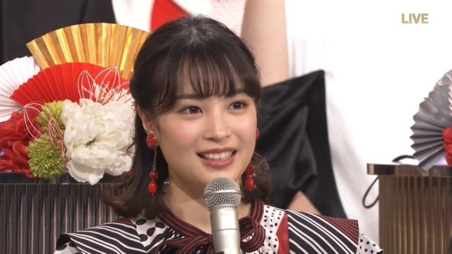 広瀬すず 反省!紅白言い間違え【動画あり】