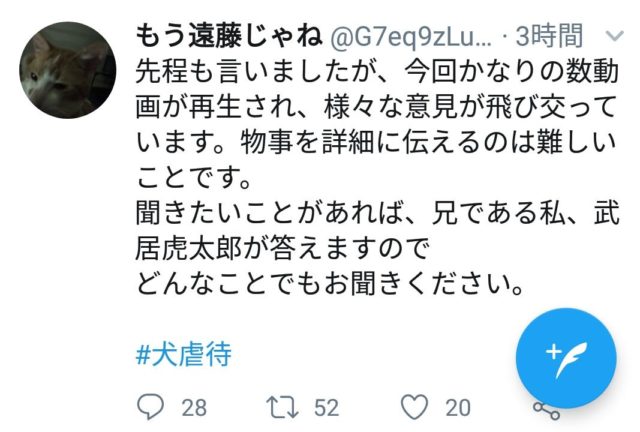 武居知未(たけいともみ)が犬を虐待!動画が炎上し現在保護は完了