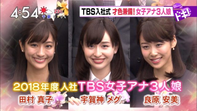 良原安美アナとカトパンとの比較画像！グラビア画像もあった！？