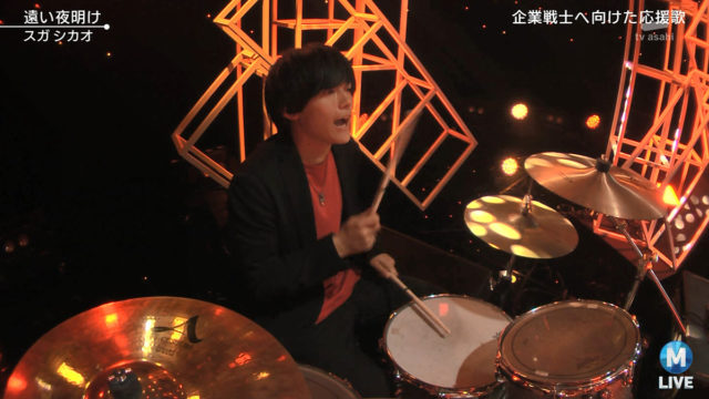 桜井和寿の息子・桜井海音がmステでドラムを叩いていた画像は！？