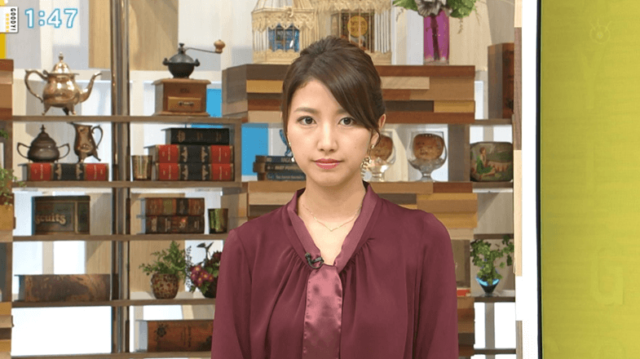 三田友梨佳アナのすっぴん地震速報画像と動画はこちら。比較画像してみた
