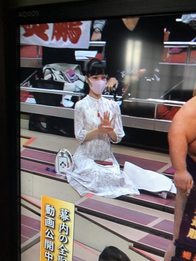 溜席の妖精（タニマチのお嬢さん）ワンピース